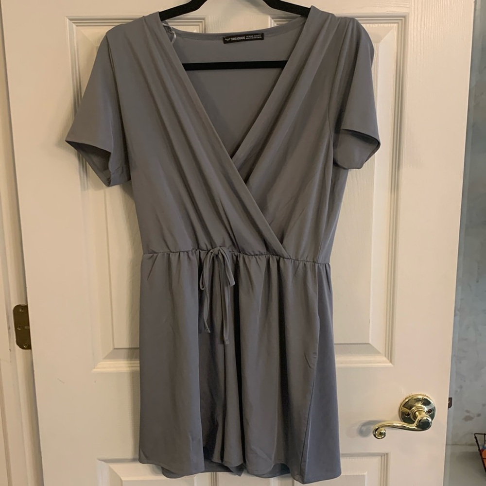 Threadbare Grey romper UK size 10 US size 6